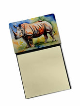 Load image into Gallery viewer, Rhinoceros Sticky Note Holder- Refiilable Desk Accessory Note Pad