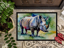 Load image into Gallery viewer, Rhinoceros Doormat - 18X27 Indoor / Outdoor Rug | Made in USA