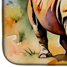 Load image into Gallery viewer, Rhinoceros Dish Drying Mat