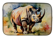Load image into Gallery viewer, Rhinoceros Dish Drying Mat