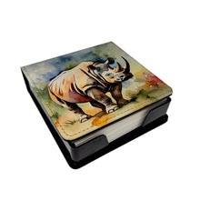 Load image into Gallery viewer, Rhinoceros PU Leather Note Paper Holder