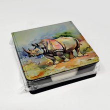 Load image into Gallery viewer, Rhinoceros PU Leather Note Paper Holder