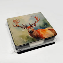 Load image into Gallery viewer, Deer Stag PU Leather Note Paper Holder