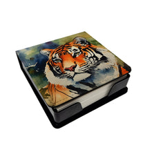Load image into Gallery viewer, Tiger PU Leather Note Paper Holder
