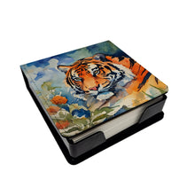 Load image into Gallery viewer, Tiger PU Leather Note Paper Holder