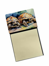 Load image into Gallery viewer, Turtles Tortoises Sticky Note Holder- Refiilable Desk Accessory Note Pad