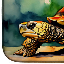 Load image into Gallery viewer, Turtles Tortoises Dish Drying Mat