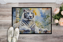 Load image into Gallery viewer, White Tiger Doormat - Large 24x36 – Indoor/Outdoor Floor Mat with Artistic Flair