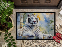 Load image into Gallery viewer, White Tiger Doormat - Large 24x36 – Indoor/Outdoor Floor Mat with Artistic Flair