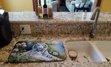 Load image into Gallery viewer, White Tiger Dish Drying Mat