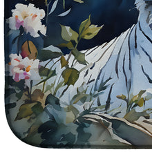 Load image into Gallery viewer, White Tiger Dish Drying Mat