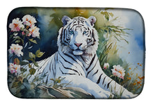 Load image into Gallery viewer, White Tiger Dish Drying Mat