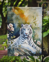 Load image into Gallery viewer, White Tiger Garden Flag – Outdoor Decorative Yard Flag