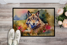 Load image into Gallery viewer, Wolves Wolf  Doormat - Large 24x36 – Indoor/Outdoor Floor Mat with Artistic Flair