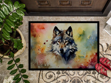 Load image into Gallery viewer, Wolves Wolf  Doormat - 18X27 Indoor / Outdoor Rug | Made in USA