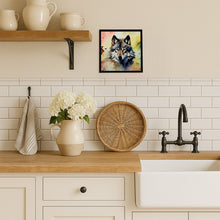 Load image into Gallery viewer, Wolves Wolf  Framed Metal Print