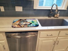 Load image into Gallery viewer, Wolves Wolf  Dish Drying Mat