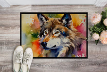 Load image into Gallery viewer, Wolves Wolf  Doormat - Large 24x36 – Indoor/Outdoor Floor Mat with Artistic Flair