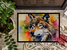 Load image into Gallery viewer, Wolves Wolf  Doormat - Large 24x36 – Indoor/Outdoor Floor Mat with Artistic Flair