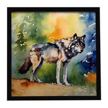 Load image into Gallery viewer, Wolves Wolf  Framed Metal Print