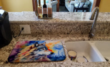 Load image into Gallery viewer, Wolves Wolf  Dish Drying Mat