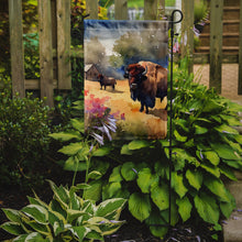 Load image into Gallery viewer, Wood Bison Garden Flag – Outdoor Decorative Yard Flag