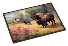 Load image into Gallery viewer, Wood Bison Doormat - 18X27 Indoor / Outdoor Rug | Made in USA