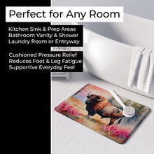 Load image into Gallery viewer, Wood Bison Memory Foam Kitchen Mat DAC3012RUG