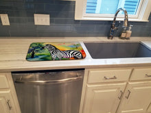 Load image into Gallery viewer, Zebra Dish Drying Mat
