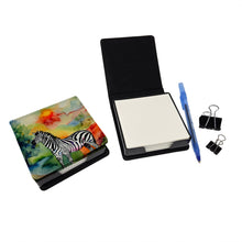Load image into Gallery viewer, Zebra PU Leather Note Paper Holder