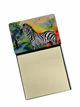 Load image into Gallery viewer, Zebra Sticky Note Holder- Refiilable Desk Accessory Note Pad