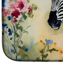 Load image into Gallery viewer, Zebra Dish Drying Mat