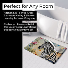 Load image into Gallery viewer, Zebra Memory Foam Kitchen Mat DAC3014RUG