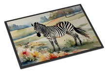 Load image into Gallery viewer, Zebra Doormat - Large 24x36 – Indoor/Outdoor Floor Mat with Artistic Flair