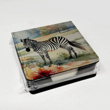 Load image into Gallery viewer, Zebra PU Leather Note Paper Holder