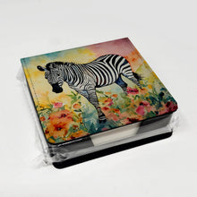 Load image into Gallery viewer, Zebra PU Leather Note Paper Holder