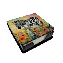 Load image into Gallery viewer, Zebra PU Leather Note Paper Holder