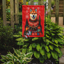 Load image into Gallery viewer, Akita Holiday Christmas Garden Flag – Outdoor Decorative Yard Flag