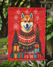 Load image into Gallery viewer, Akita Holiday Christmas Garden Flag – Outdoor Decorative Yard Flag