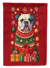 Load image into Gallery viewer, American Bulldog Holiday Christmas House Flag