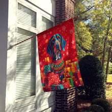 Load image into Gallery viewer, American English Coonhound Holiday Christmas House Flag