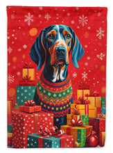 Load image into Gallery viewer, American English Coonhound Holiday Christmas House Flag