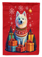 Load image into Gallery viewer, American Eskimo Holiday Christmas House Flag
