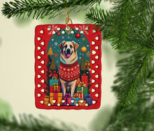 Load image into Gallery viewer, Anatolian Shepherd Dog Holiday Christmas Porcelain Ornament