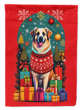 Load image into Gallery viewer, Anatolian Shepherd Dog Holiday Christmas Garden Flag – Outdoor Decorative Yard Flag