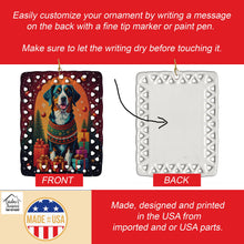 Load image into Gallery viewer, Appenzeller Sennenhund Holiday Christmas Porcelain Ornament
