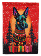 Load image into Gallery viewer, Australian Kelpie Holiday Christmas House Flag