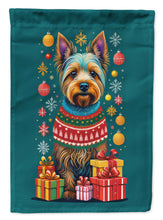 Load image into Gallery viewer, Australian Terrier Holiday Christmas Garden Flag – Outdoor Decorative Yard Flag