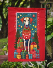 Load image into Gallery viewer, Azawakh Hound Holiday Christmas Garden Flag – Outdoor Decorative Yard Flag