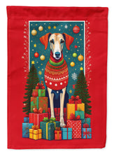 Load image into Gallery viewer, Azawakh Hound Holiday Christmas Garden Flag – Outdoor Decorative Yard Flag